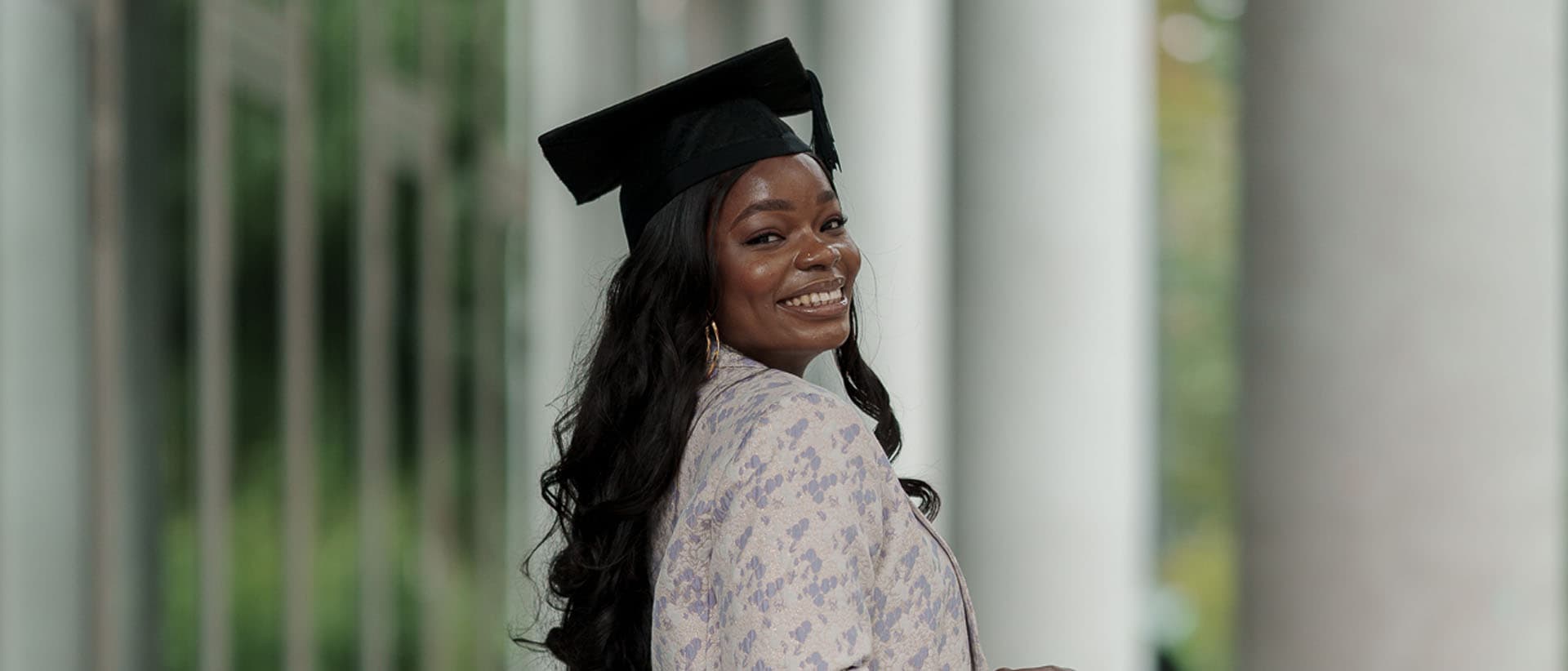 Picture of Girl in a Graduation Hat